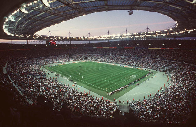 Das Stade de France während der WM 1998