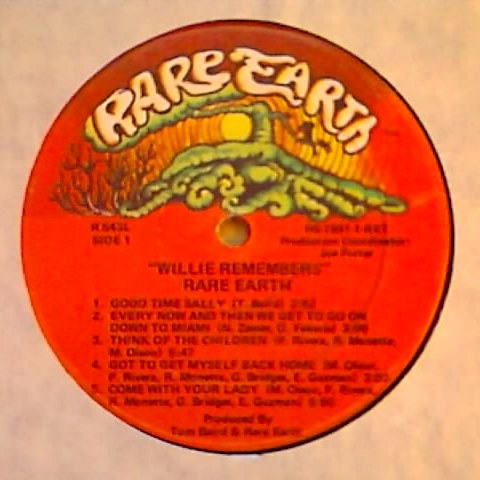 Rare Earth - Willie Remembers