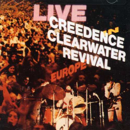 CCR Live In Europe Cover