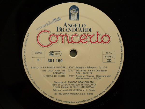 Angelo Branduardi - Concerto