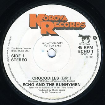 Echo And The Bunnymen - Crocodiles