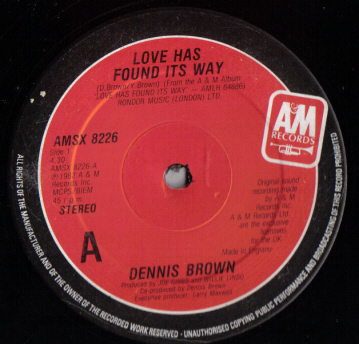 Dennis Brown - Love Has Found Its Way