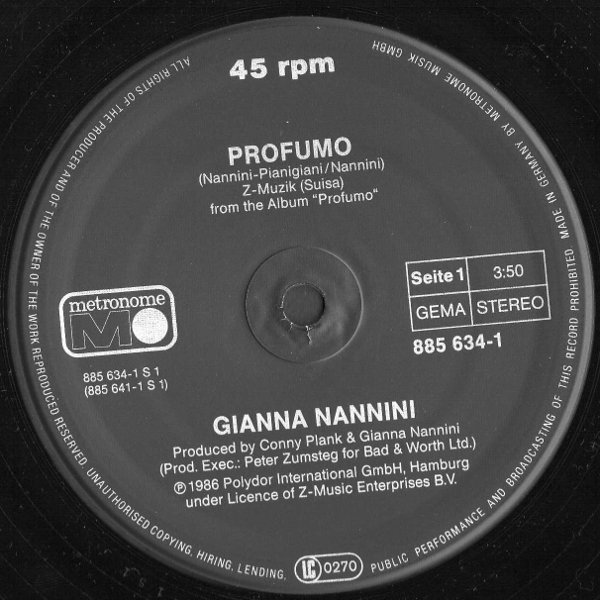 Gianna Nannini  - Profumo