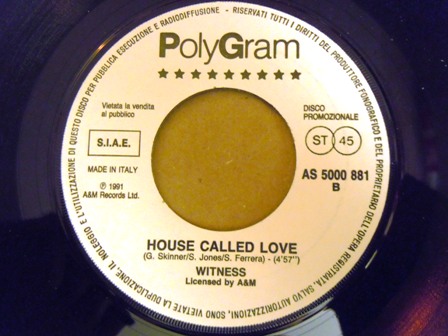 Witness - House Called Love