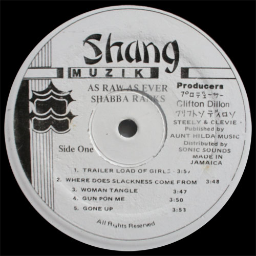 Shabba Ranks -  As Raw As Ever