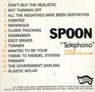 Spoon - Telephono