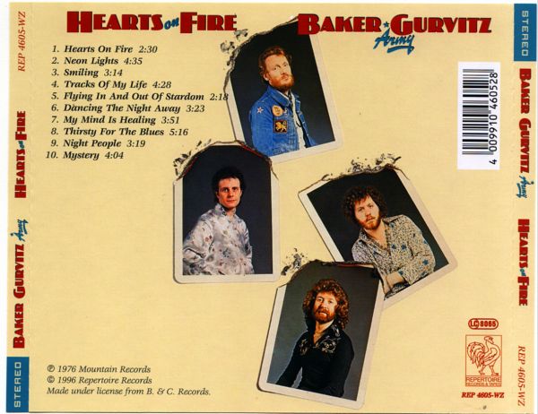 Baker Gurvitz Army - Hearts On Fire