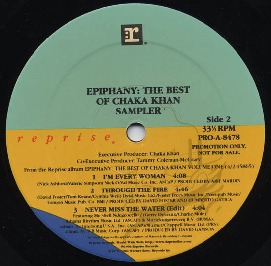 Chaka Khan - Epiphany-The Best Of Chaka Khan