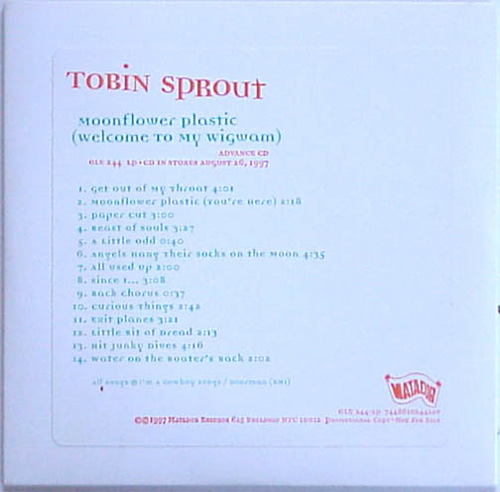 Tobin Sprout - Moonflower Plastic