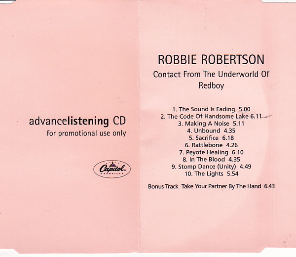 Robbie Robertson - Contact From The Underworld Of Redboy