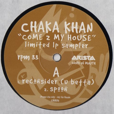 Chaka Khan - Come 2 My House