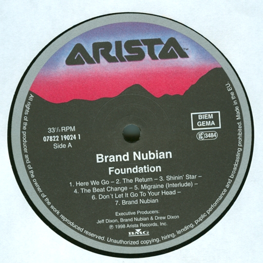 Brand Nubian - Foundation