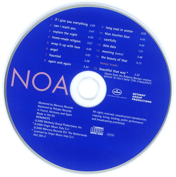 Noa - Blue Touches Blue