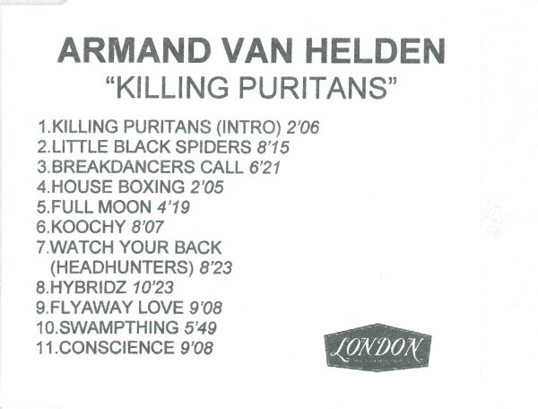 Armand Van Helden - Killing Puritans