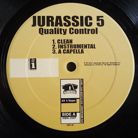 Jurassic 5 - Quality Control