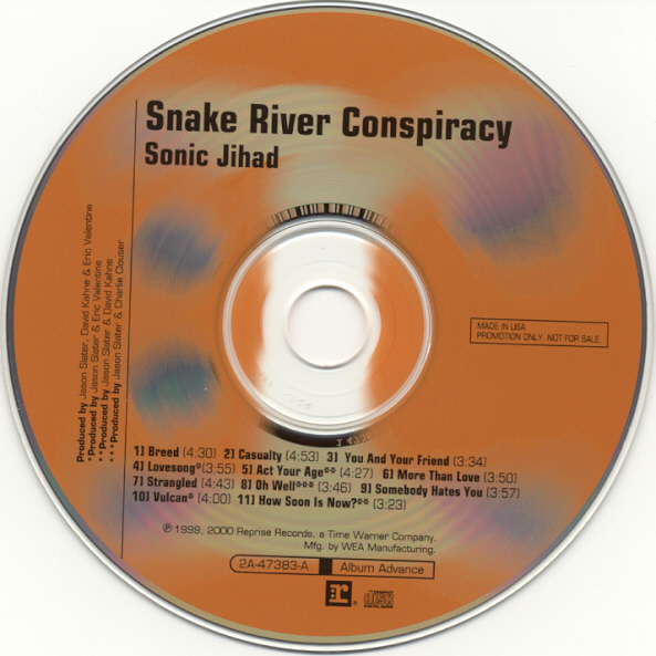 Snake River Conspiracy - Sonic Jihad