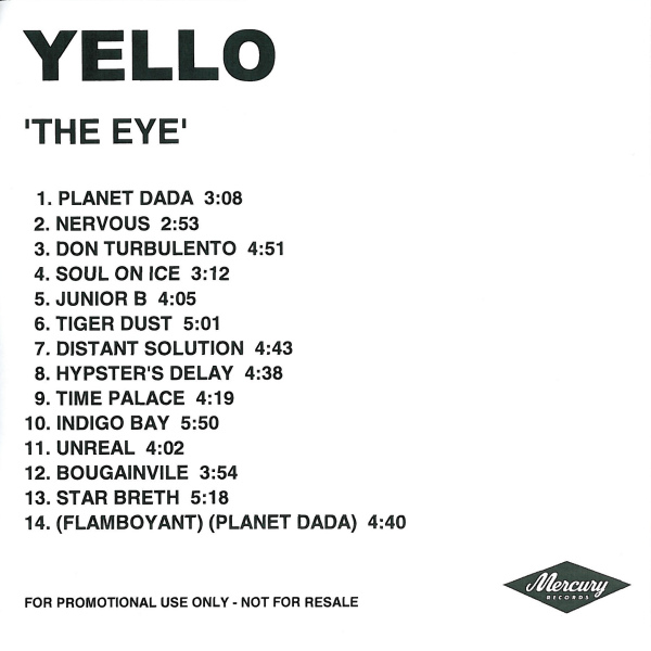 Yello - The Eye