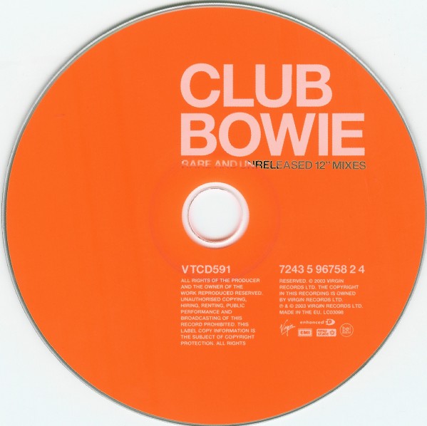 David Bowie - Club Bowie