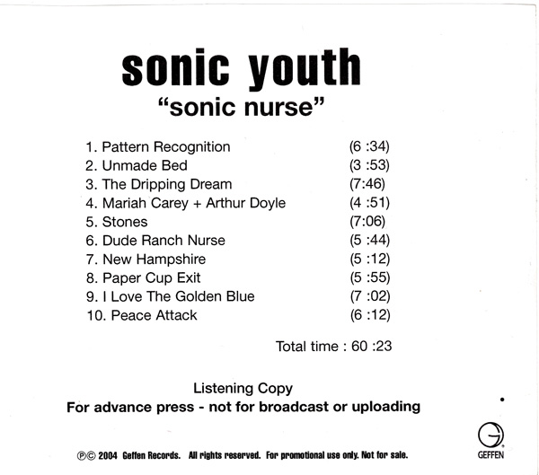 Sonic Youth - Sonic Nurse