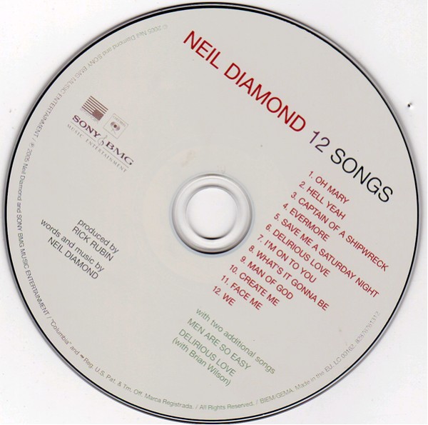 Neil Diamond - 12 Songs