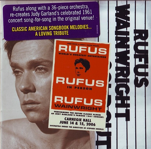 Rufus Wainwright - Rufus does Judy at Carnegie Hall