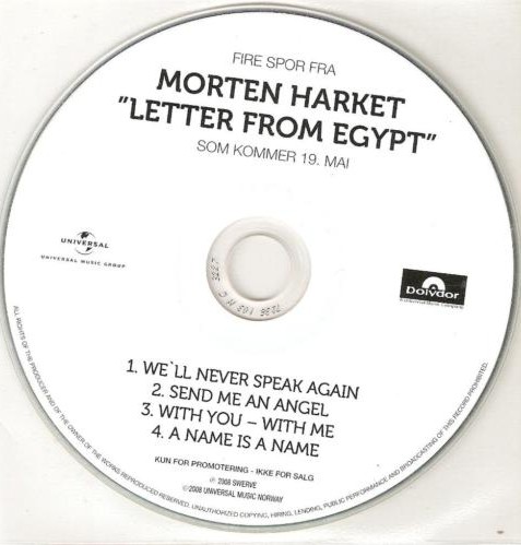 Morten Harket - Letter from Egypt