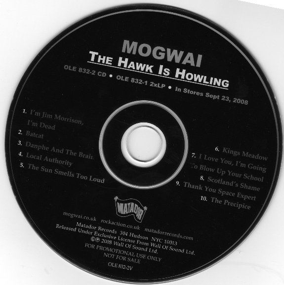 Mogwai - The hawk is howling