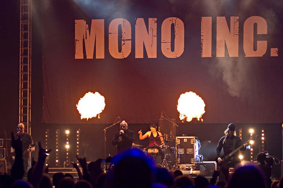 Mono Inc live, Wacken 2012, 02.08.2012