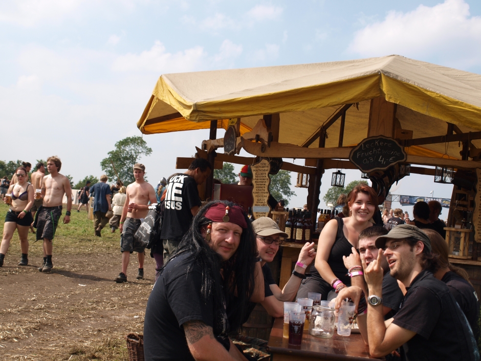 Wacken Open Air 2012: Fans und Gelände am Donnerstag