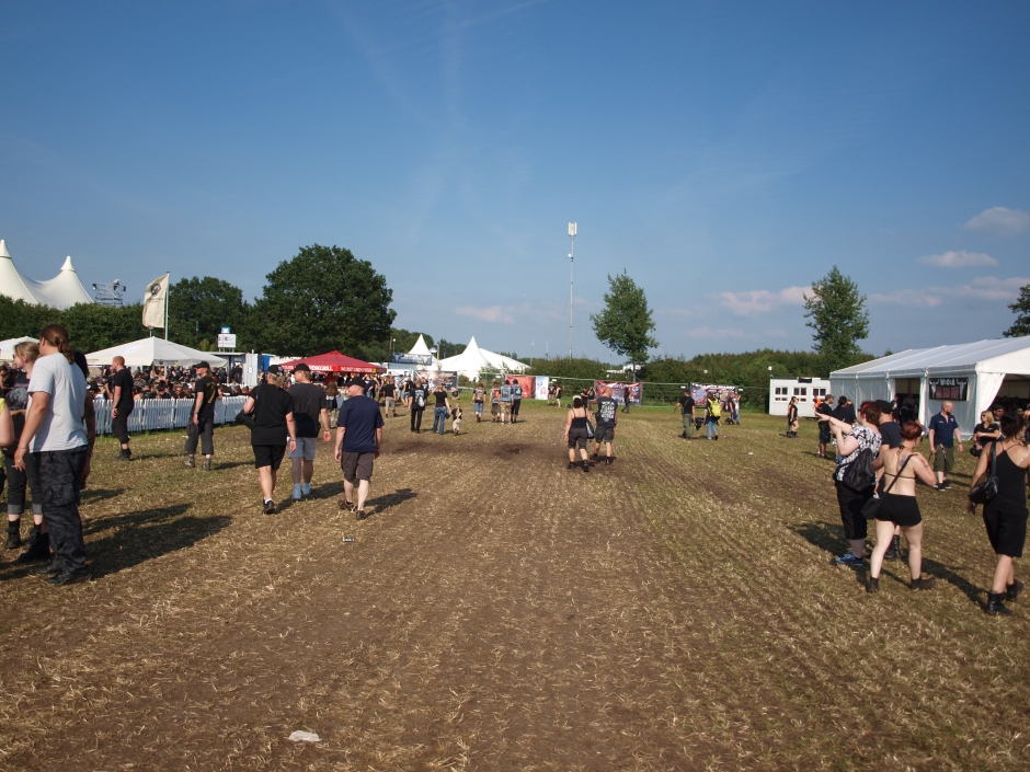 Wacken Open Air 2012: Fans und Gelände am Donnerstag