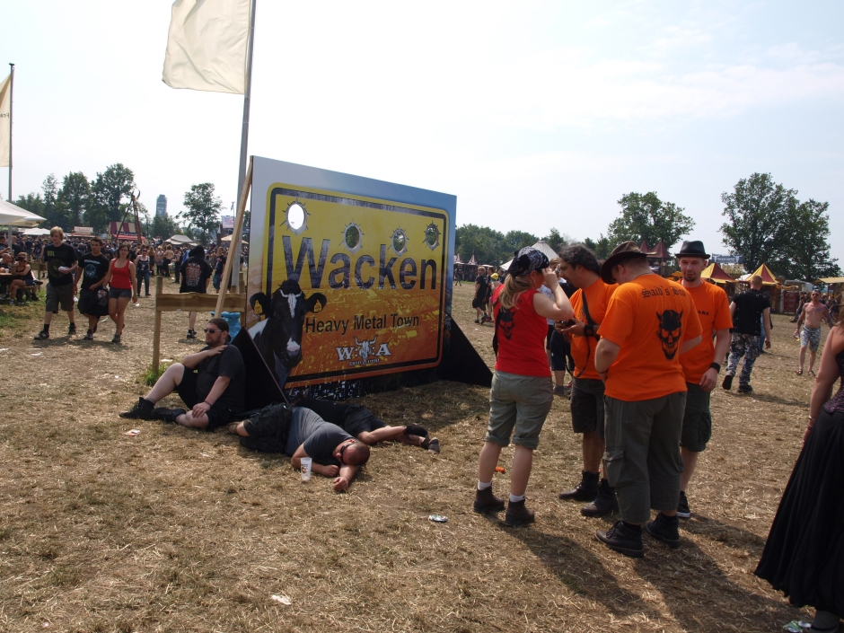 Wacken Open Air 2012: Fans und Gelände am Donnerstag