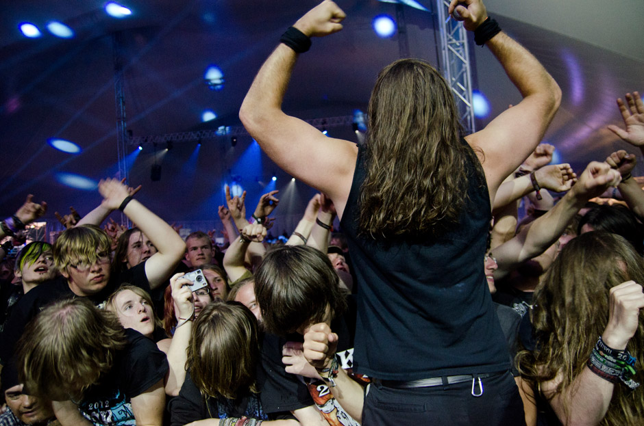 Unearth live, Wacken 2012, 02.08.2012