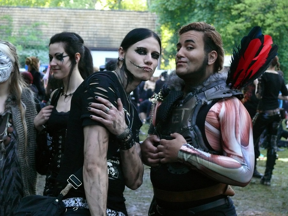 Wave-Gotik-Treffen 2013 - das schwarzbunte Publikum