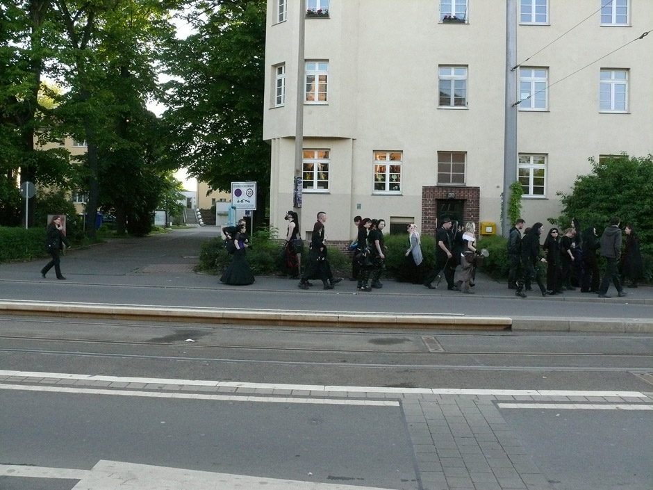 Wave-Gotik-Treffen 2013 - das schwarzbunte Publikum