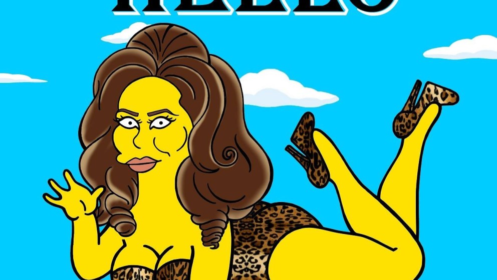 Adele In Gelb Die Hello Sangerin Als Simpsons Charakter Musikexpress