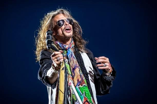 Steven Tyler mit Aerosmith live beim Sweden Rock Festival 2017