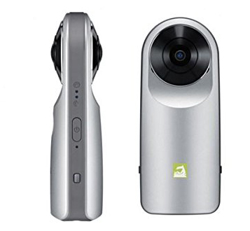 Mit der LG 360 Cam könnt Ihr 360-Grad-Videos drehen und 5.1-Surround-Sound hören. 