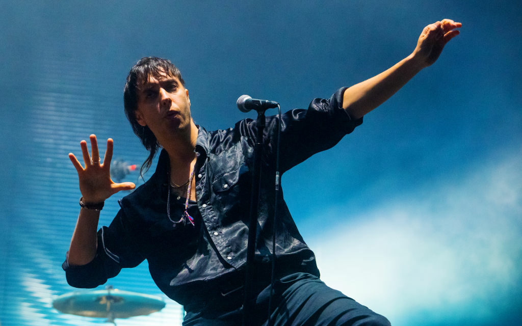 Julian Casablancas von The Strokes auf dem All-Points-East-Festival im Victoria Park am 25. Mai 2019 in London.