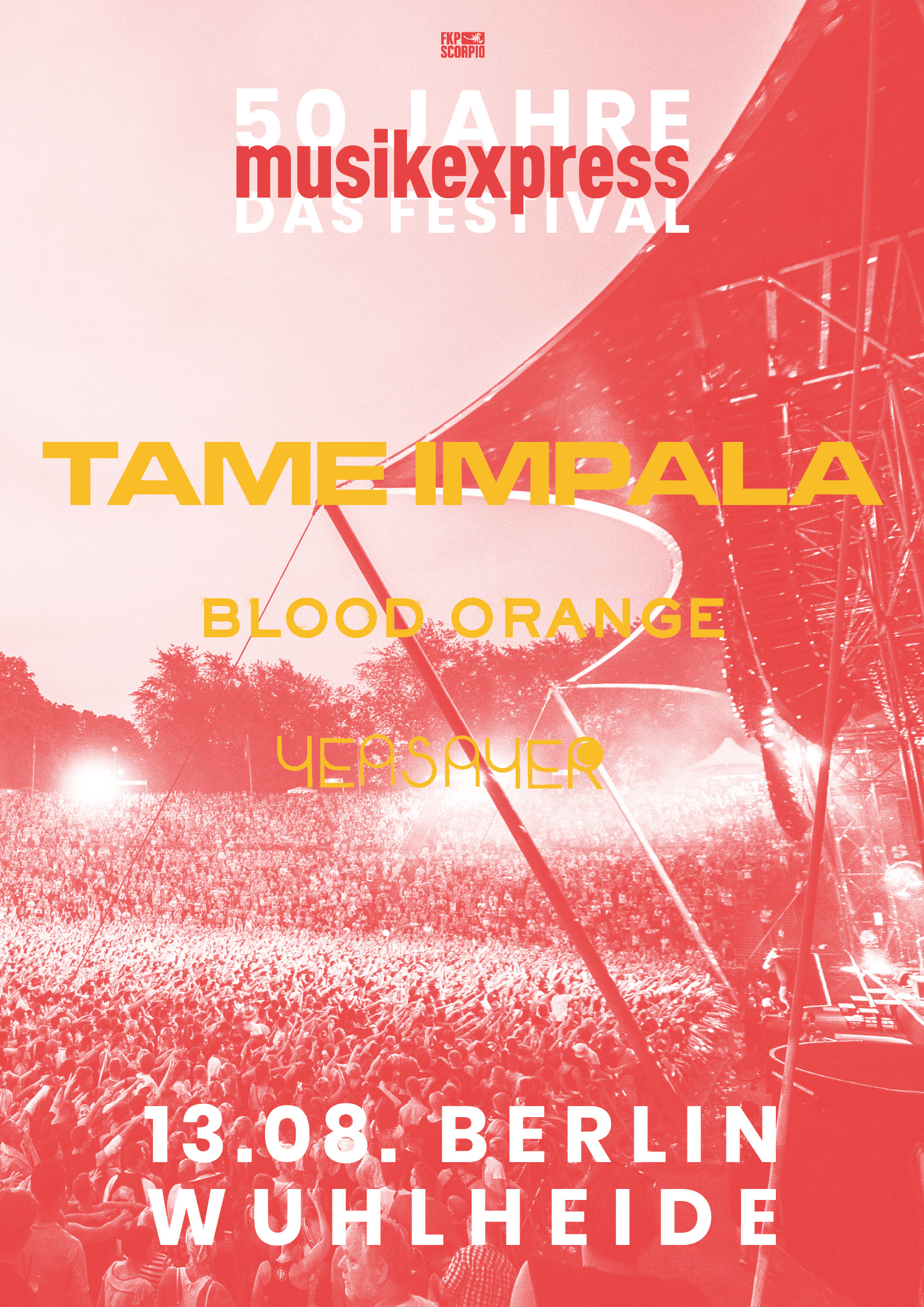 MEFestival Tame Impala, Blood Orange und Yeasayer live gewinnt Tickets