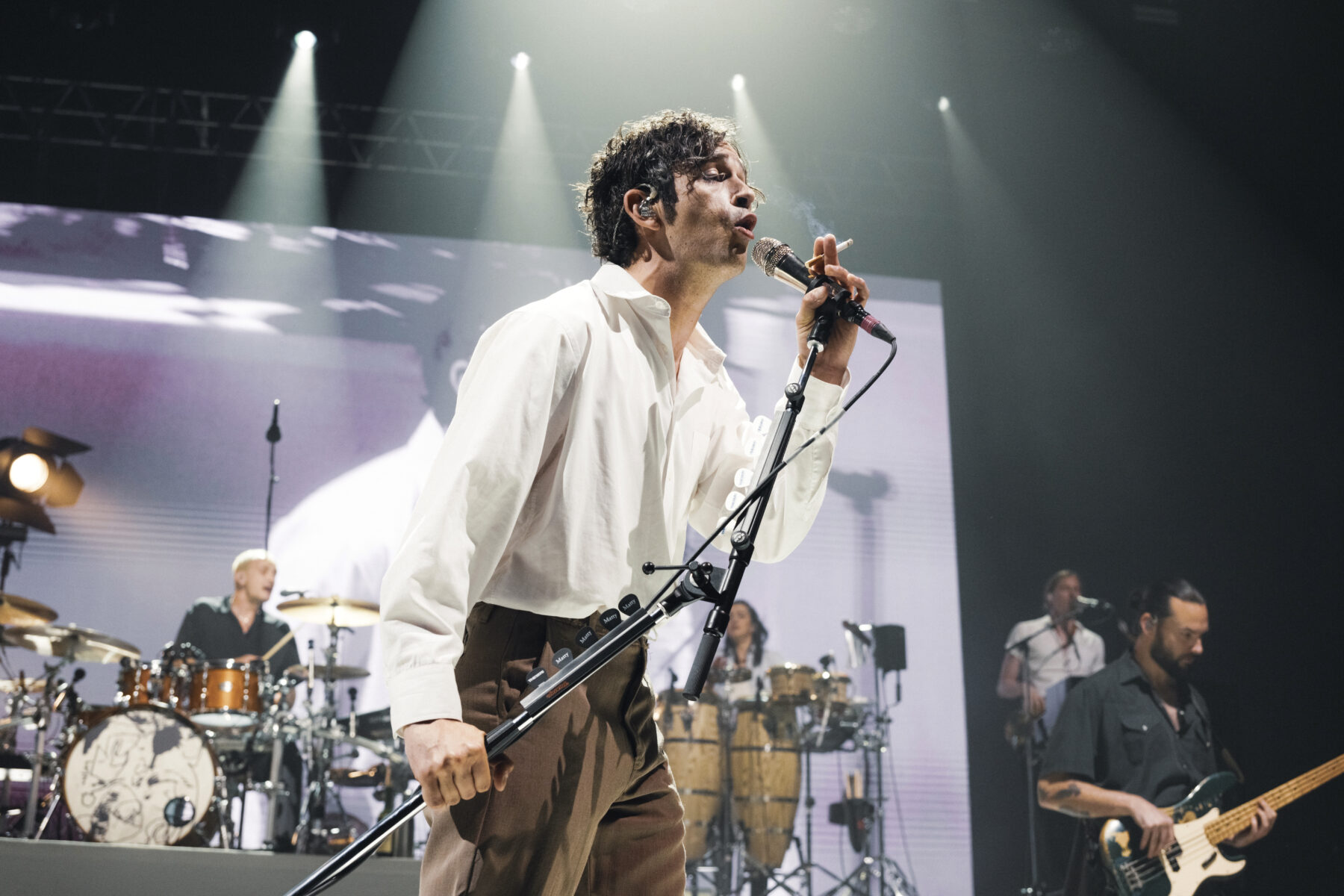 The 1975 live Diese Songs wünschen wir uns auf der Setlist