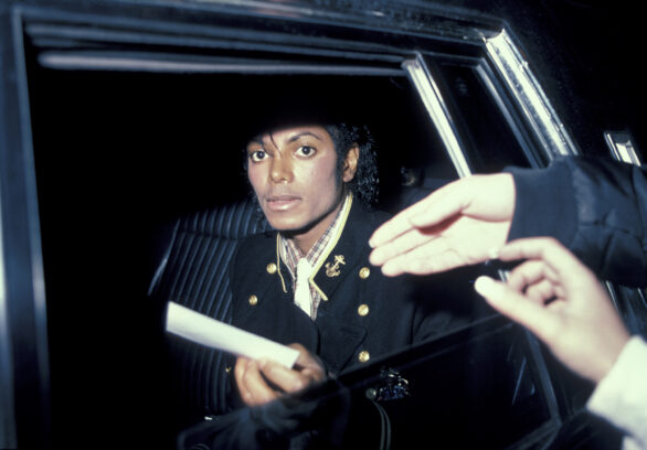 Michael Jackson 1984 am Helmsley Palace Hotel