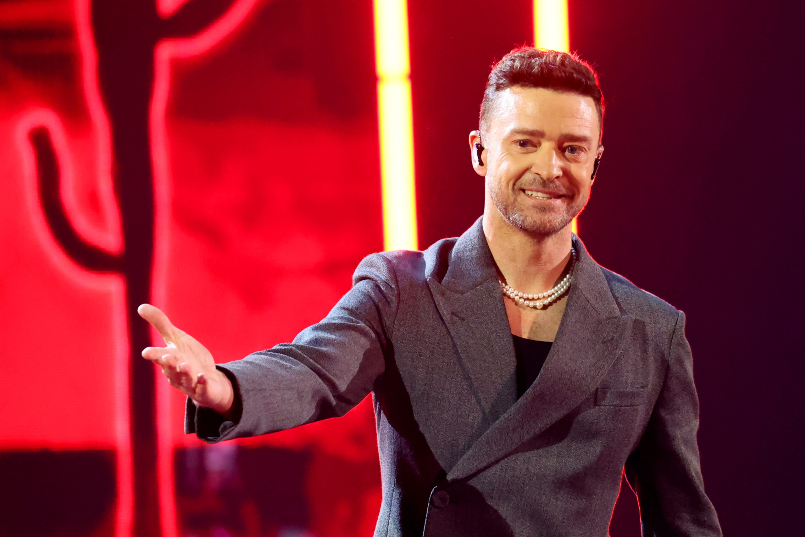 Justin Timberlake live bei iHeartRadio Music Awards 2024