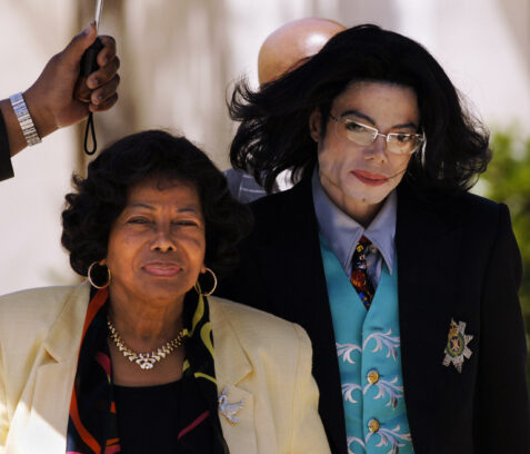 Michael Jackson und seine Mutter Katherine