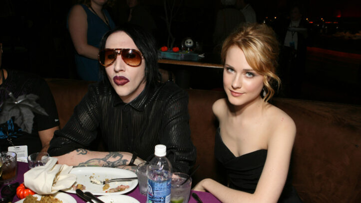 Marilyn Manson und Evan Rachel Wood