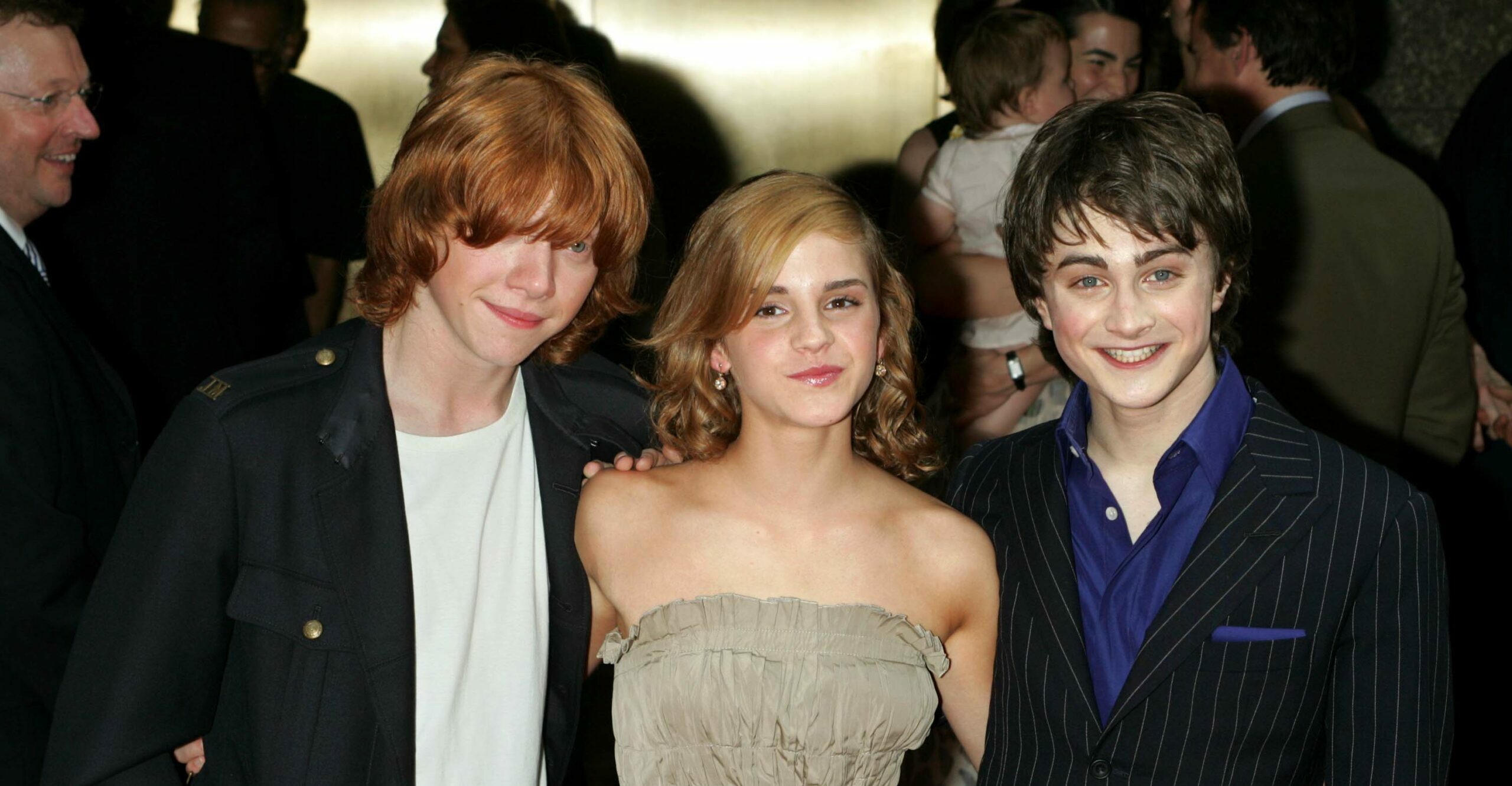 Rupert Grint, Emma Watson und Daniel Radcliffe