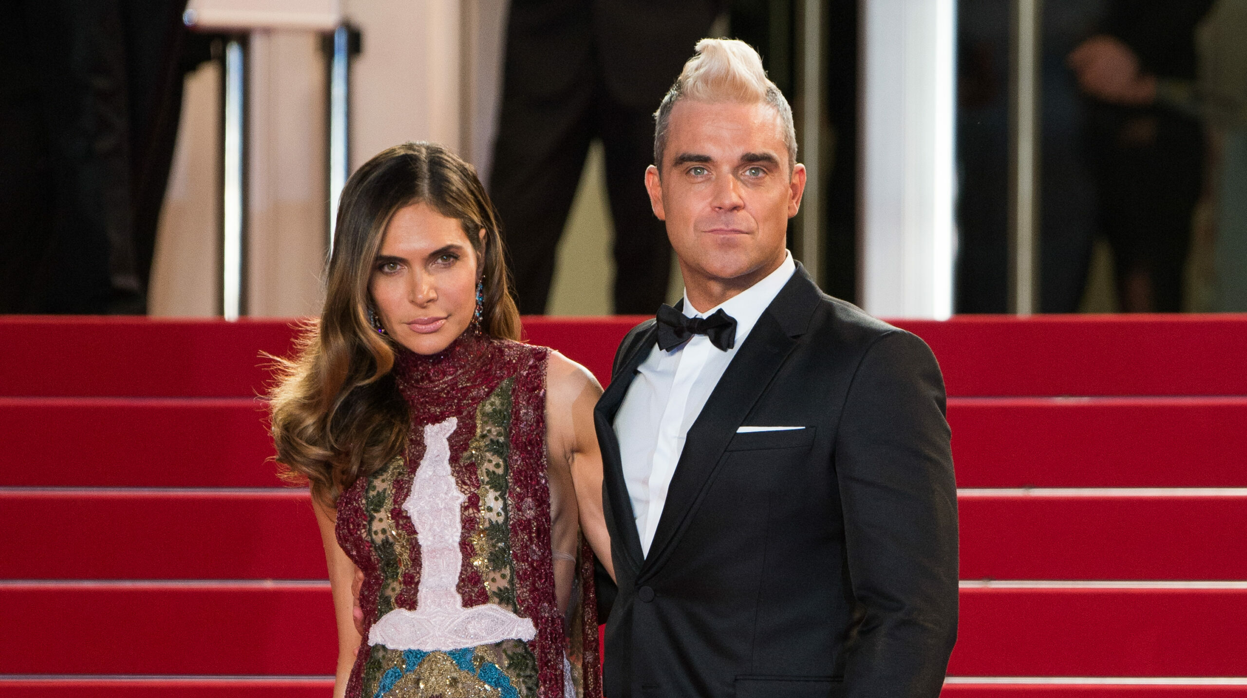 Robbie Williams und Ayda Field 2015