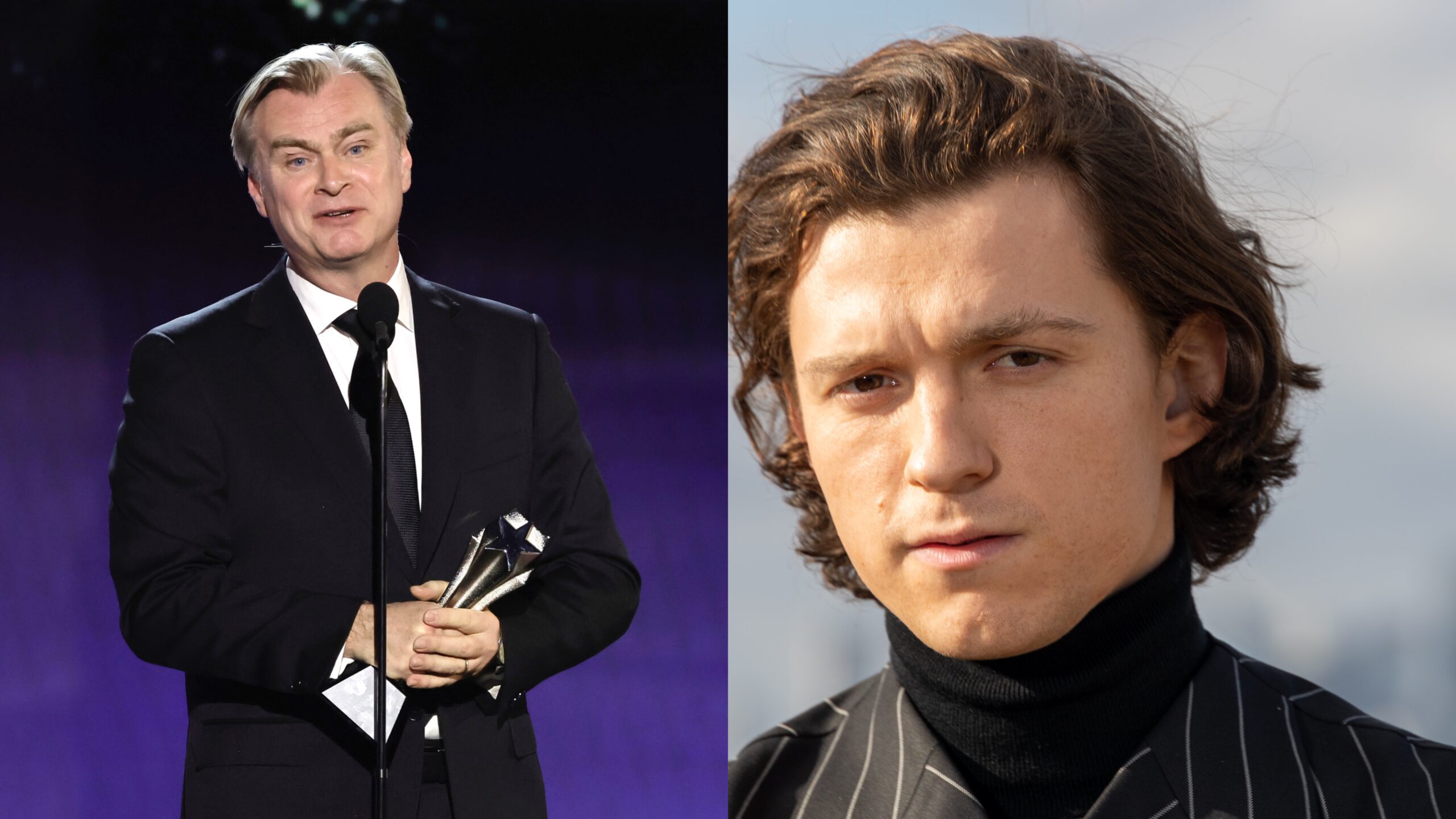 Christopher Nolan (l.)/Tom Holland (r.)