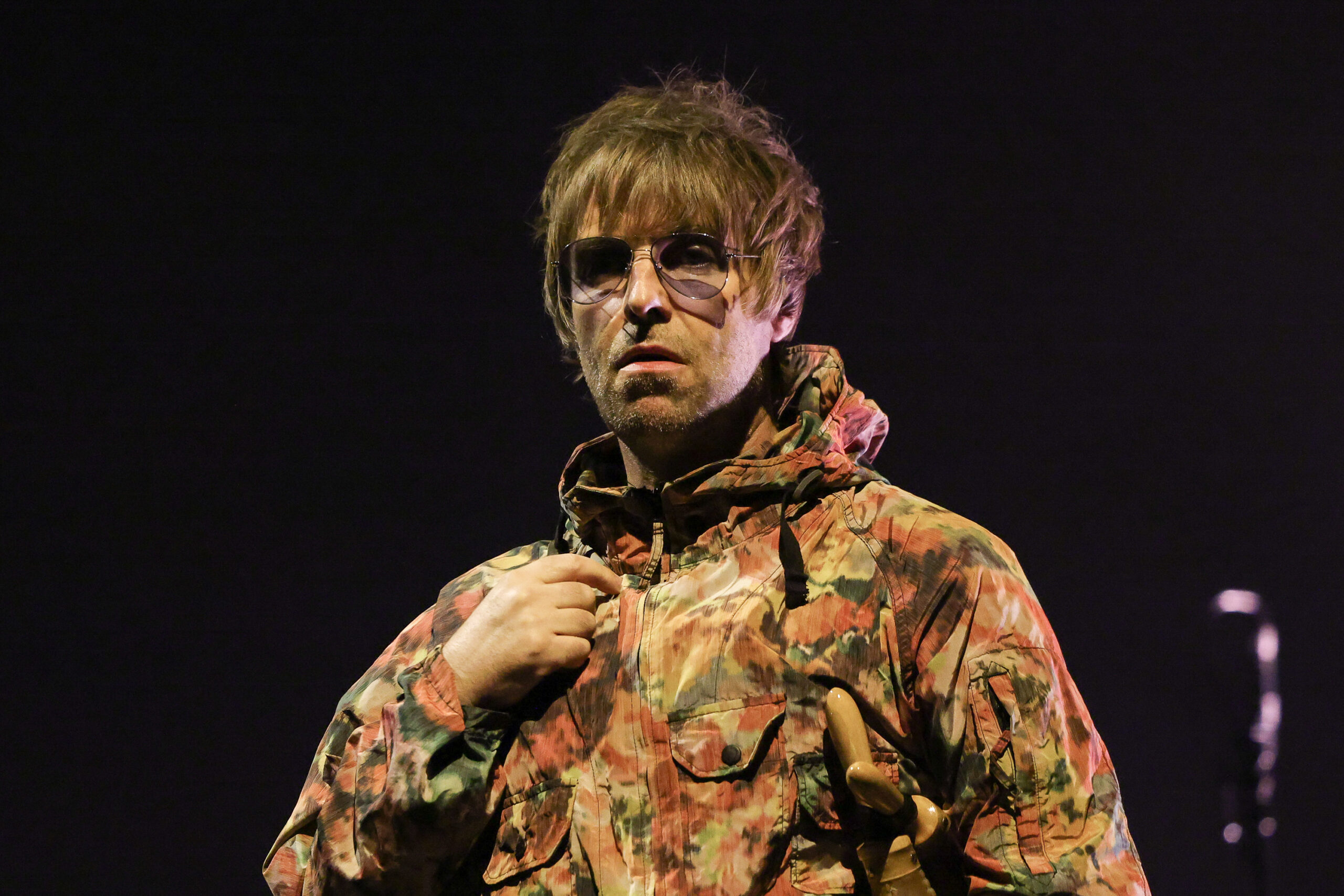 Liam Gallagher bei einem Auftritt in Auckland, Neuseeland (Juli 2022)