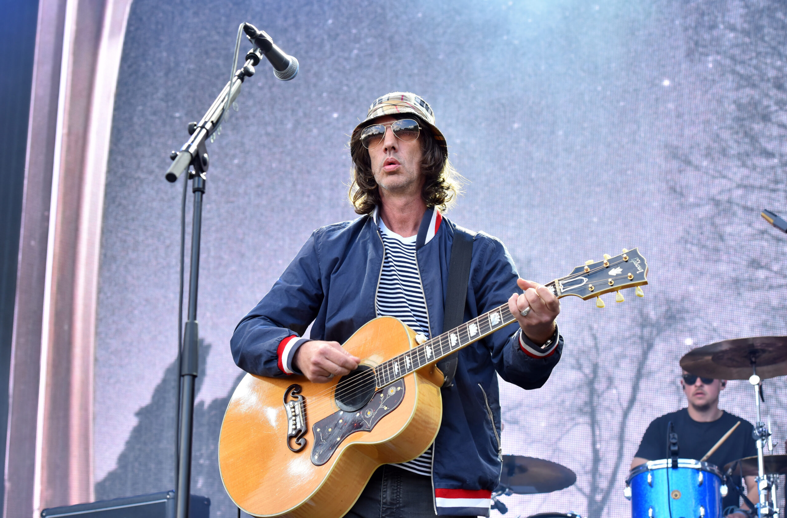 Richard Ashcroft live bei Kew The Music 2024 in den Kew Gardens in London, 14. Juli 2024