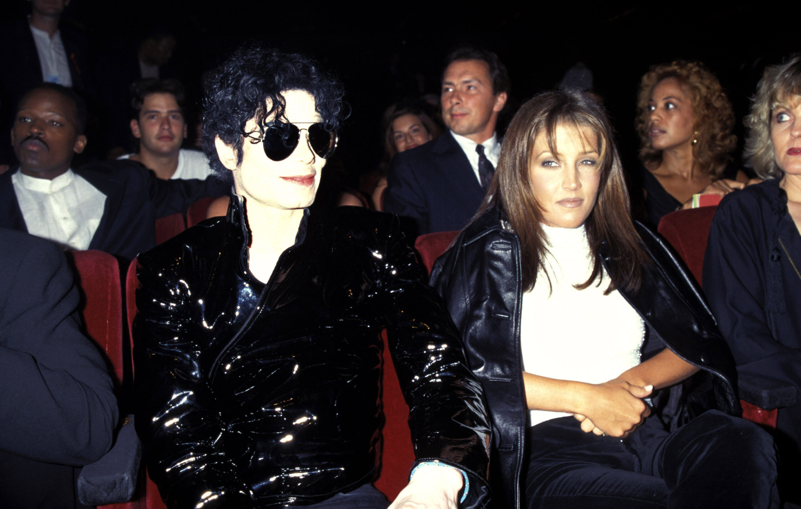 Michael Jackson und Lisa Marie Presley